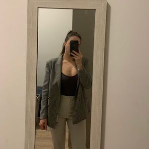 Plaid H&M blazer